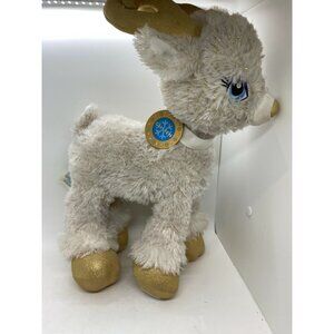 Build A Bear Workshop Glisten Glitter White Gold Reindeer